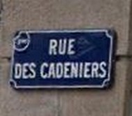 Rue des Cadeniers