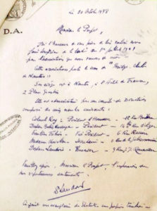 Lettre création du bcn 1938 Nantes